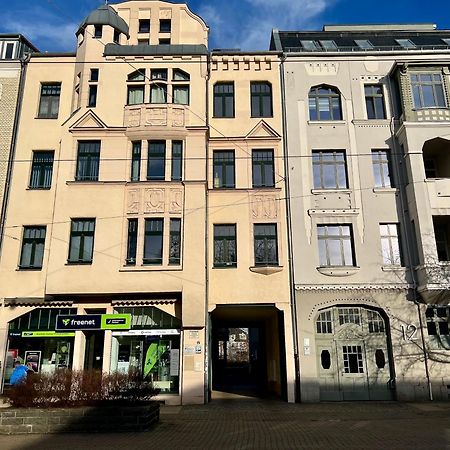 Edler Wohnraum Luxurioeses Studio Im Zentrum Mit Balkon, Kaffeevollautomat, Klima & Parkplatz Zwickau Exteriér fotografie