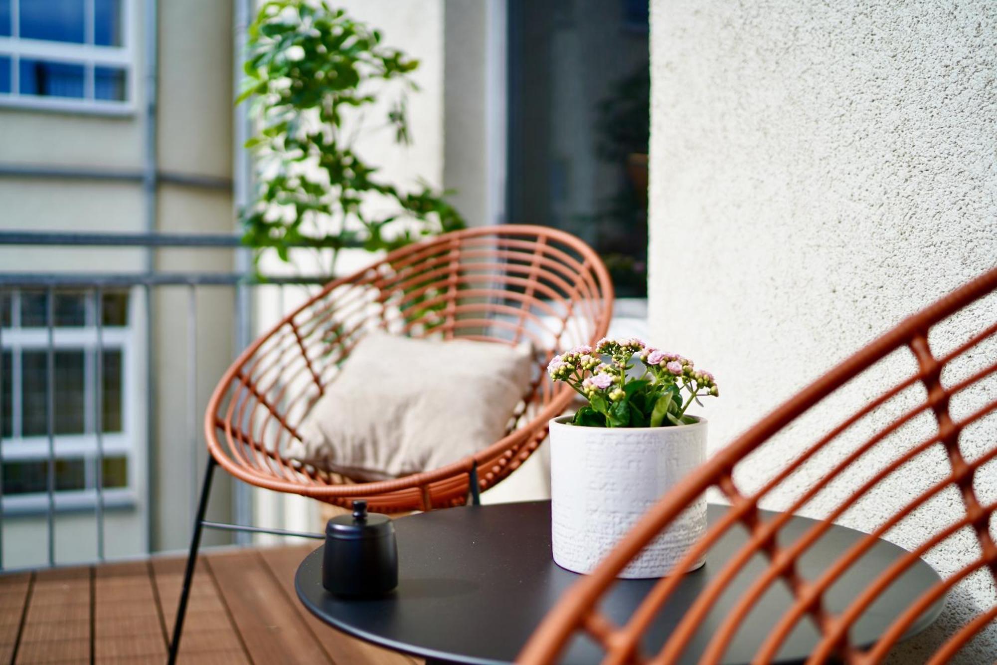 Edler Wohnraum Luxurioeses Studio Im Zentrum Mit Balkon, Kaffeevollautomat, Klima & Parkplatz Zwickau Exteriér fotografie