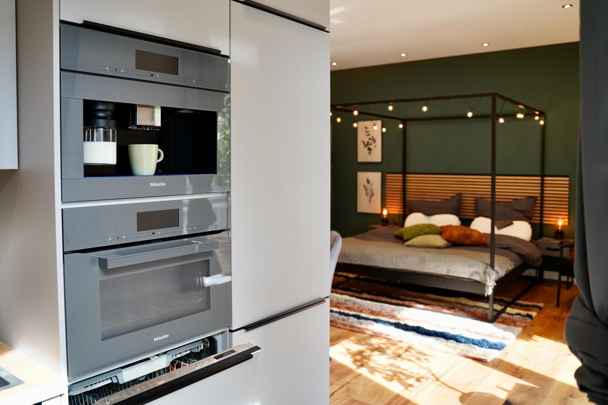 Edler Wohnraum Luxurioeses Studio Im Zentrum Mit Balkon, Kaffeevollautomat, Klima & Parkplatz Zwickau Exteriér fotografie